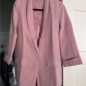 Chic Women's Rose Blazer